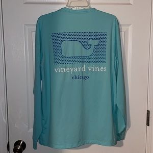 EXCLUSIVE Vineyard Vines Chicago Performance Tee